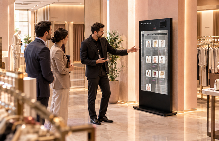 AI sizing precision and zero retention customer data security